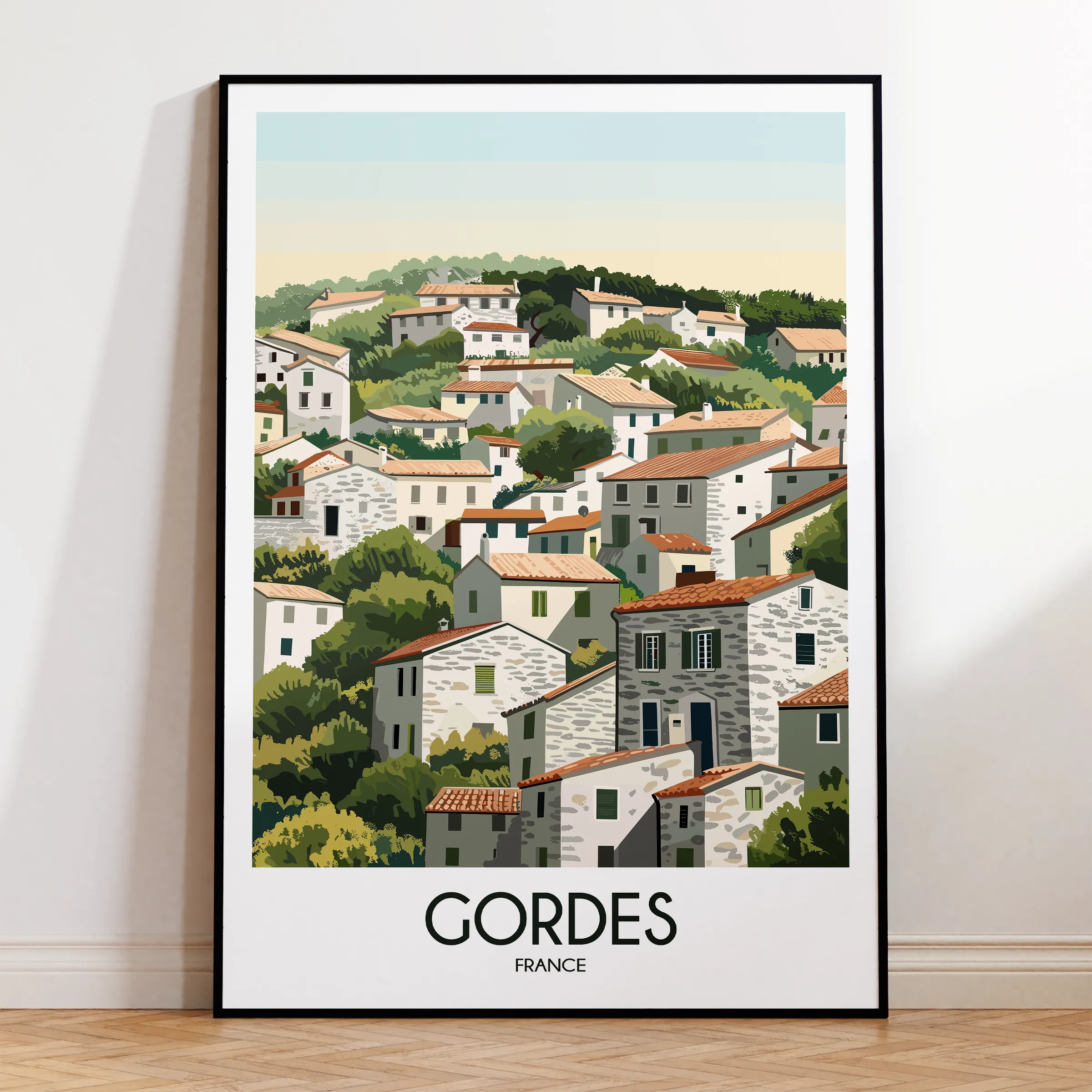Gordes Destination Art Gift
