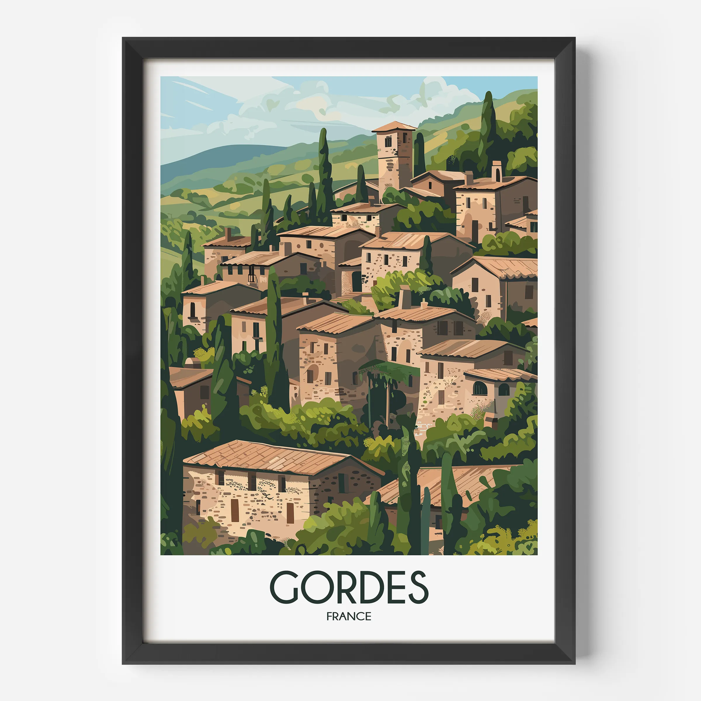 Gordes Gallery Quality Print