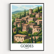 Gordes Scenic Landscape Art