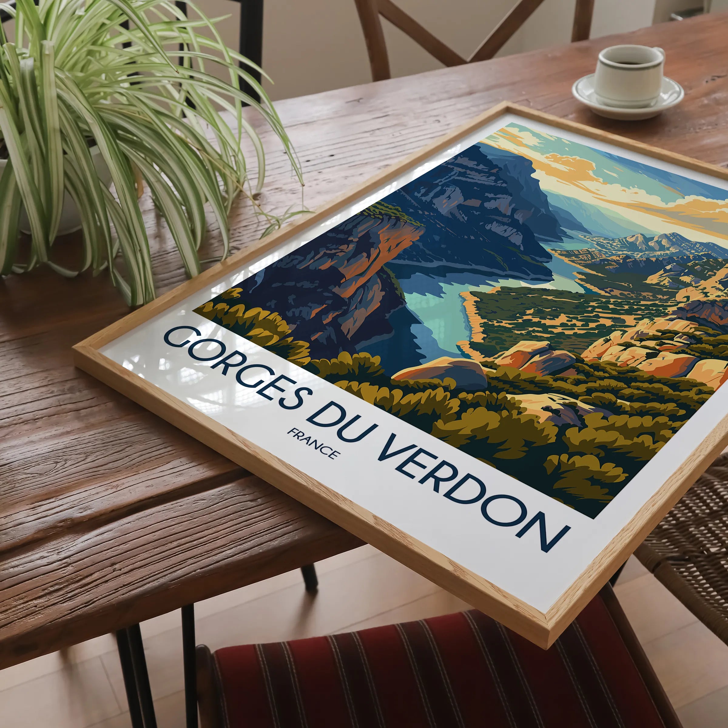 Gorges Du Verdon Destination Art Gift