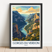Gorges Du Verdon Home Office Decor