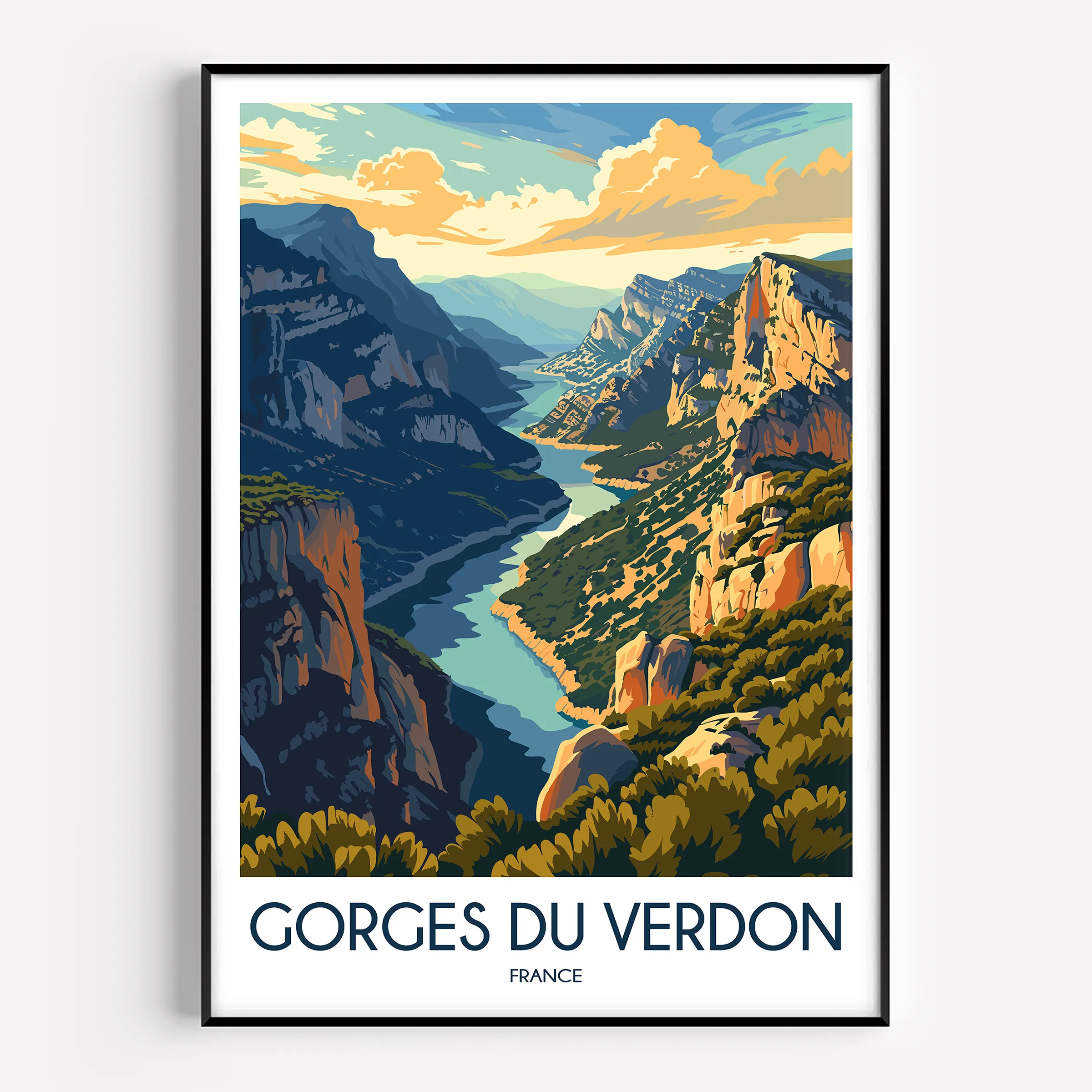Gorges Du Verdon Travel Memory Gift