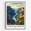 Gorges Du Verdon Travel Memory Gift