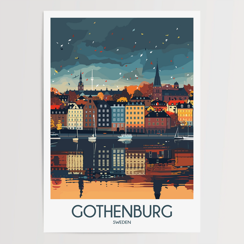 Gothenburg Scenic Landscape Art