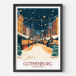 Gothenburg Souvenir Poster Print