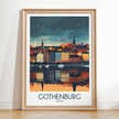 Gothenburg Vintage Style Print