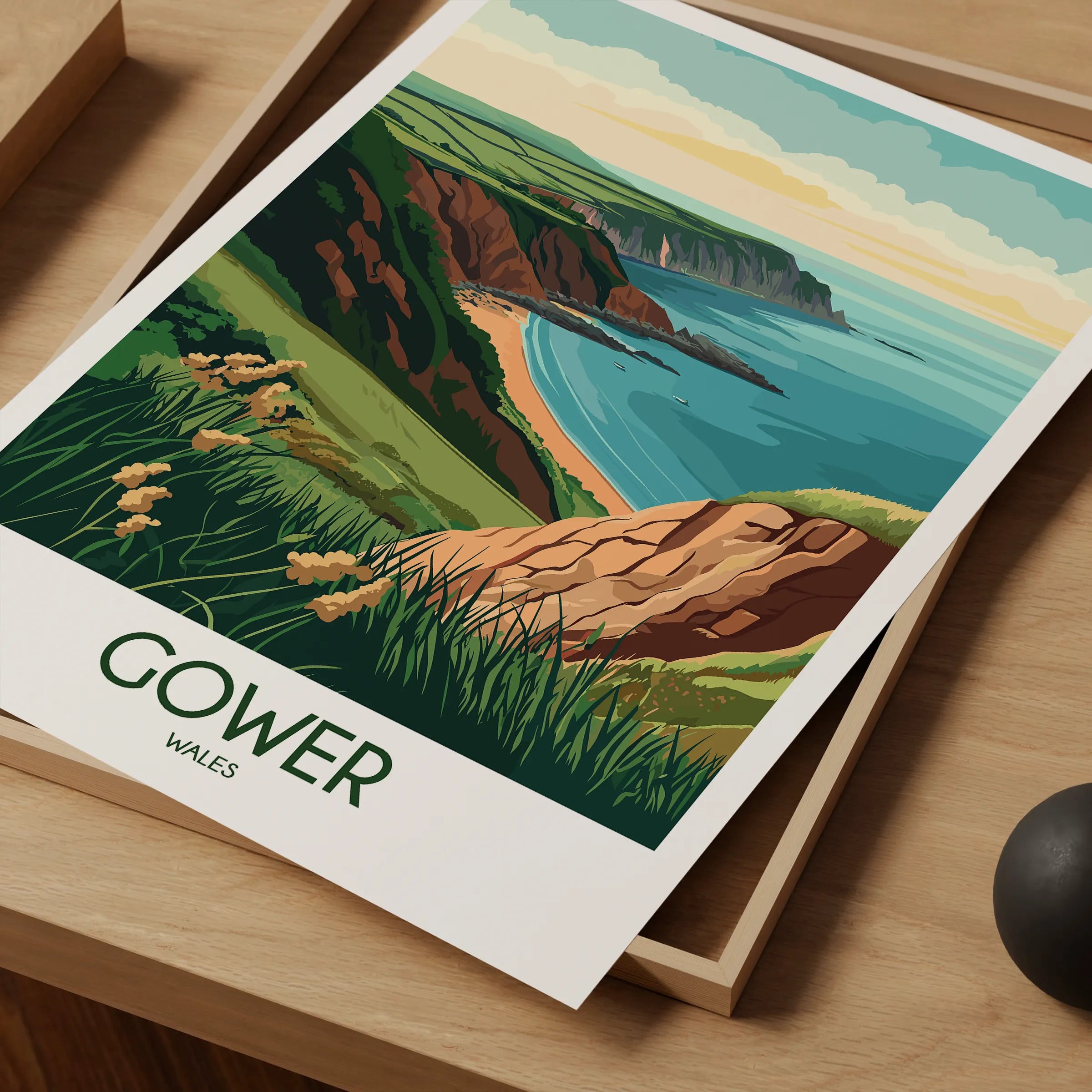 Gower Scenic Landscape Art