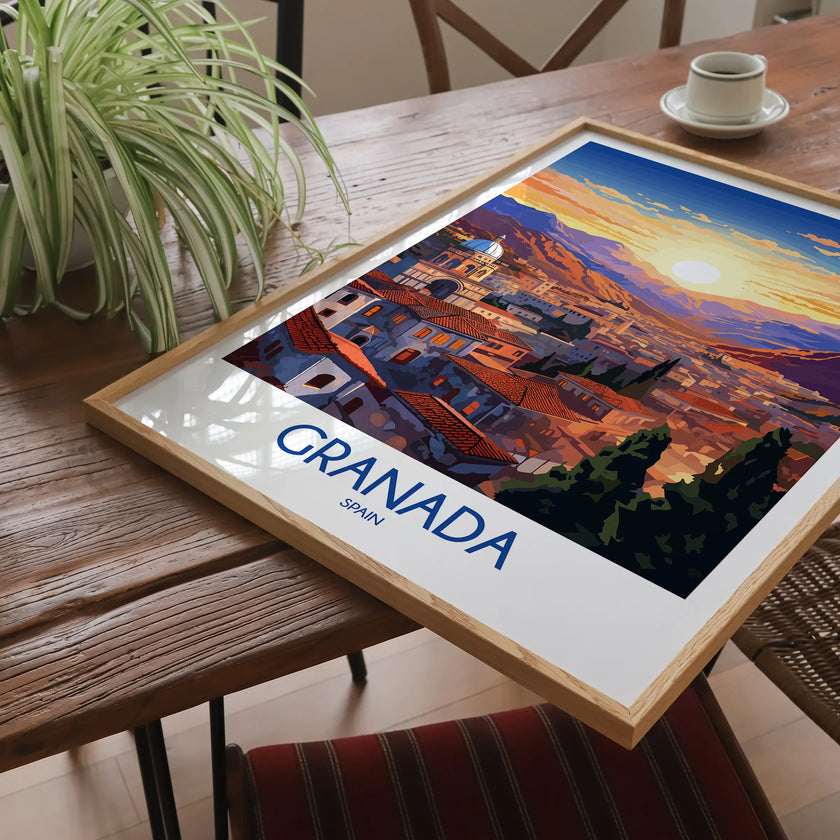 Granada Destination Art Gift