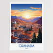 Granada Modern Travel Poster