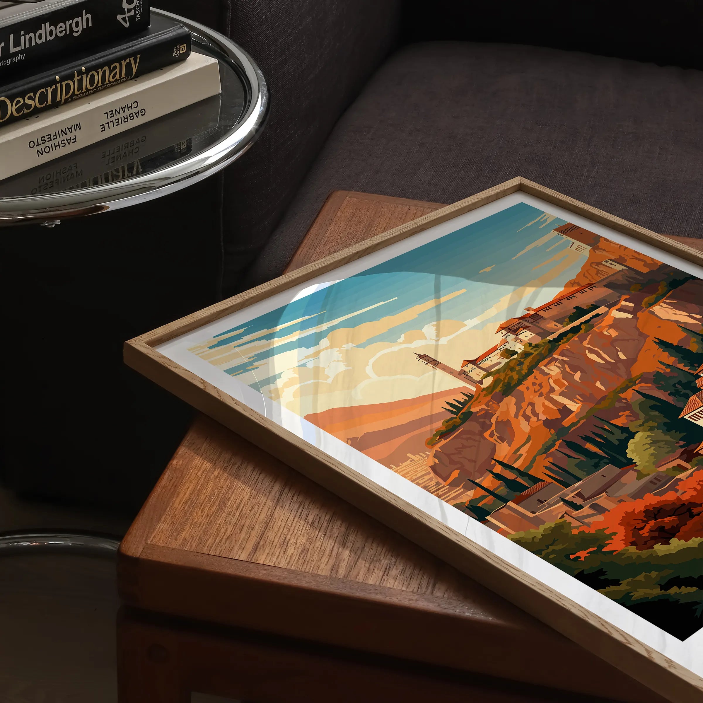 Granada Retro Travel Illustration