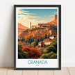 Granada Souvenir Poster Print