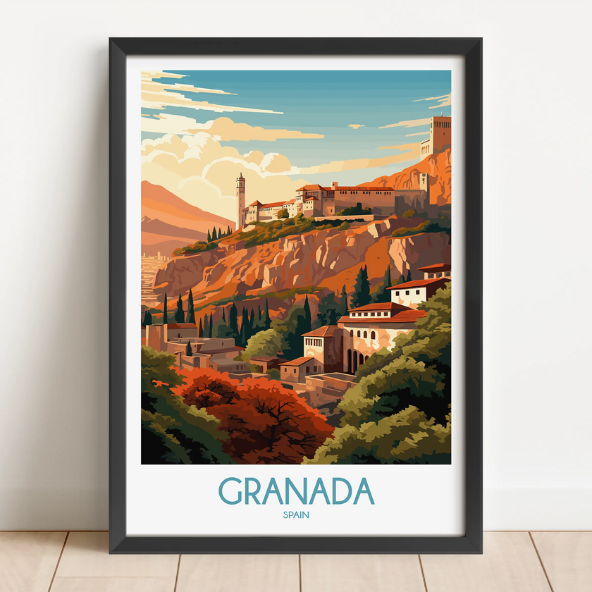 Granada Souvenir Poster Print