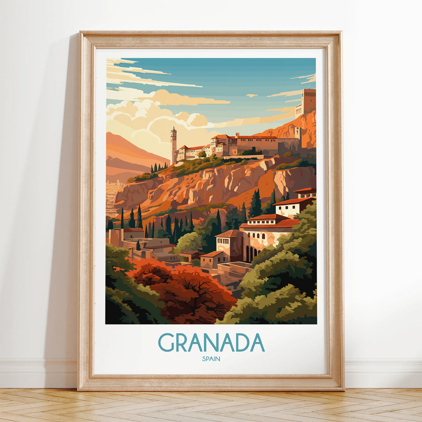 Granada Travel Memory Gift