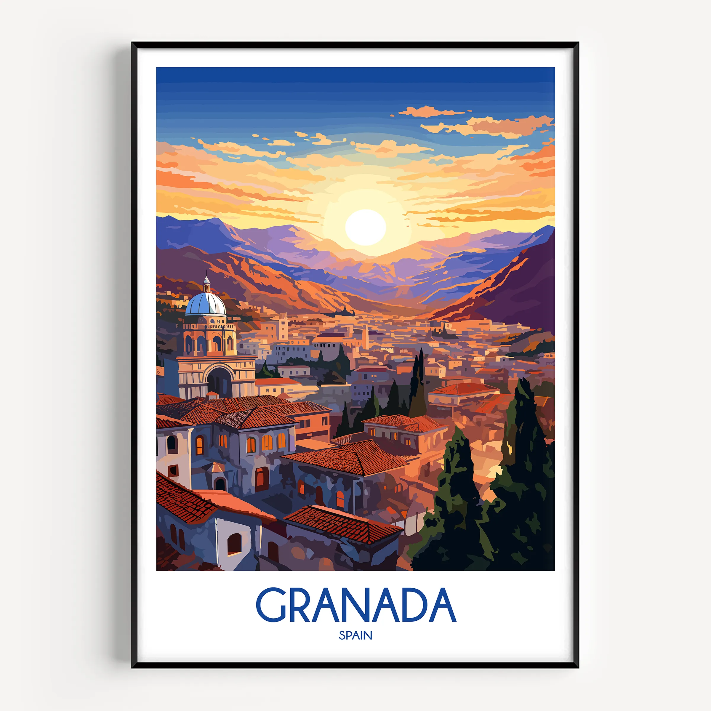 Granada Travel Memory Gift