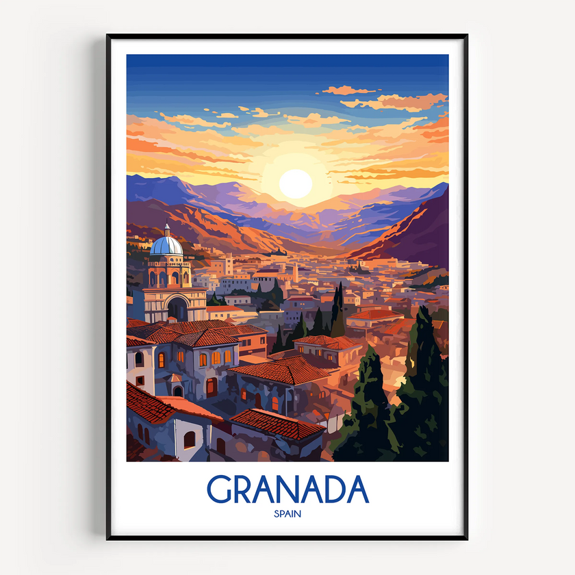 Granada Travel Memory Gift