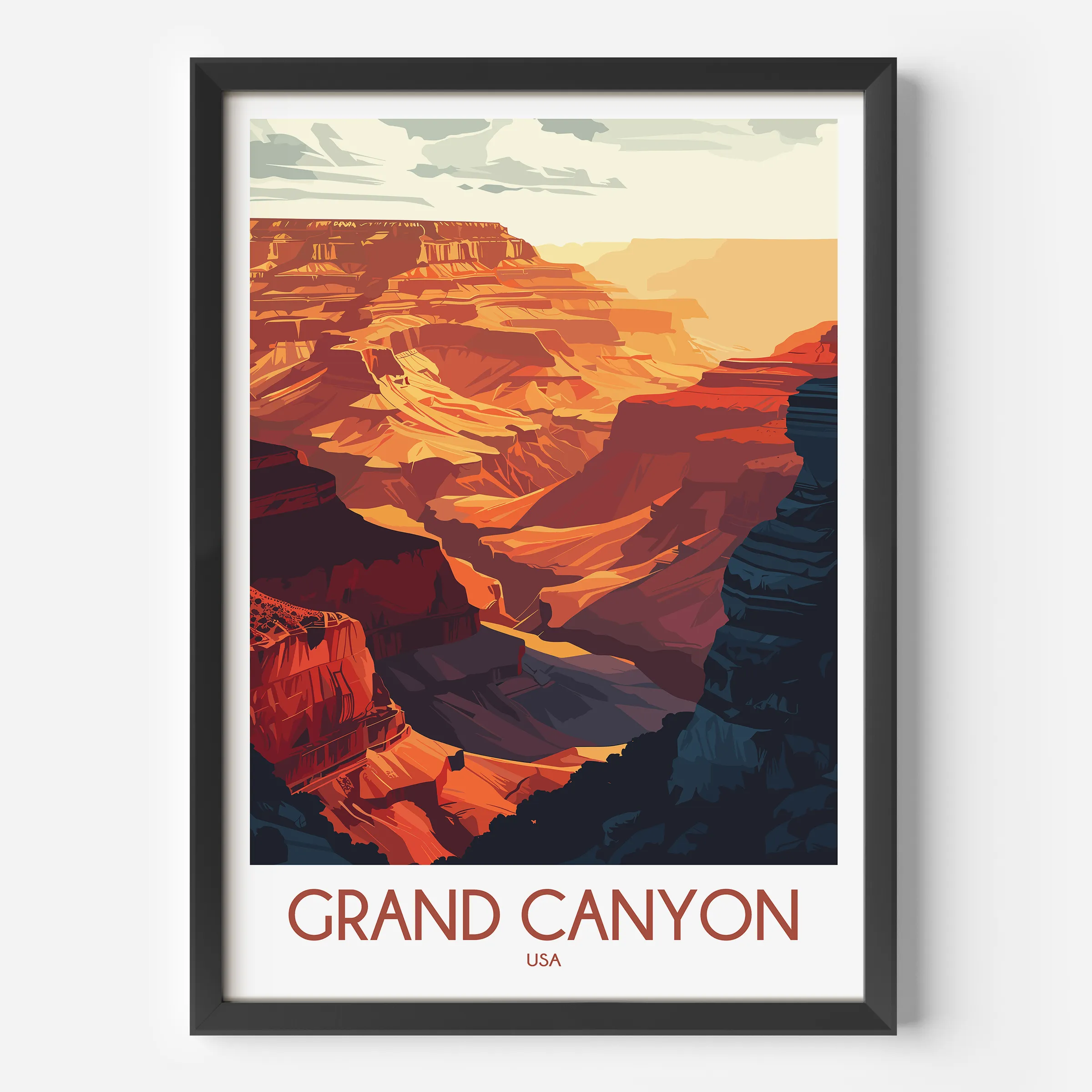 Grand Canyon Destination Art Gift