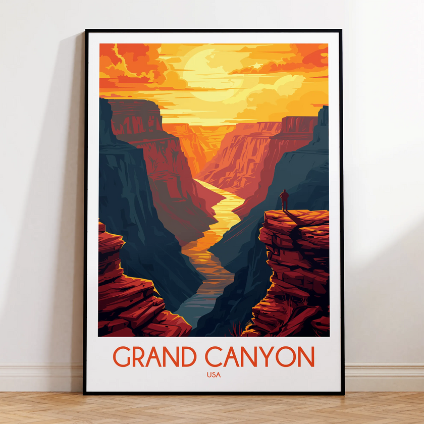 Grand Canyon Destination Art Gift