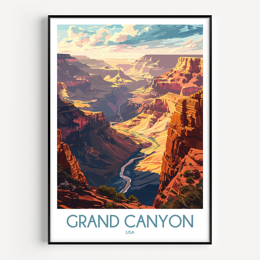 Grand Canyon Destination Art Gift