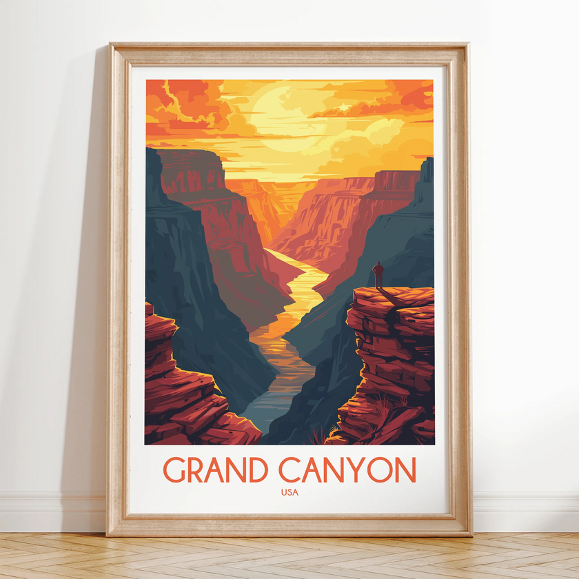 Grand Canyon Home Office Decor