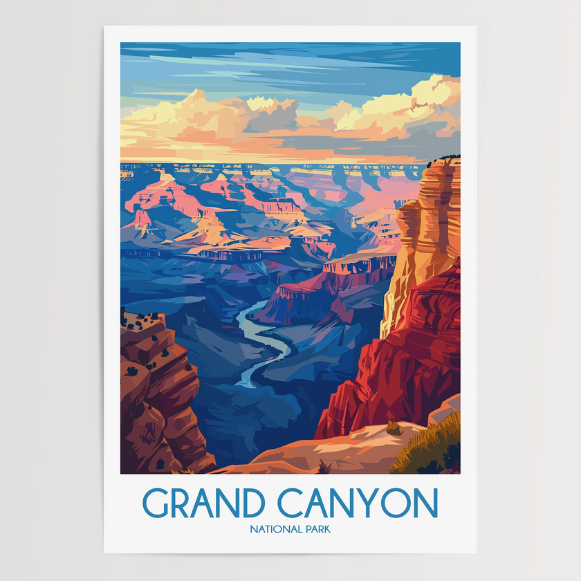 Grand Canyon Home Office Decor