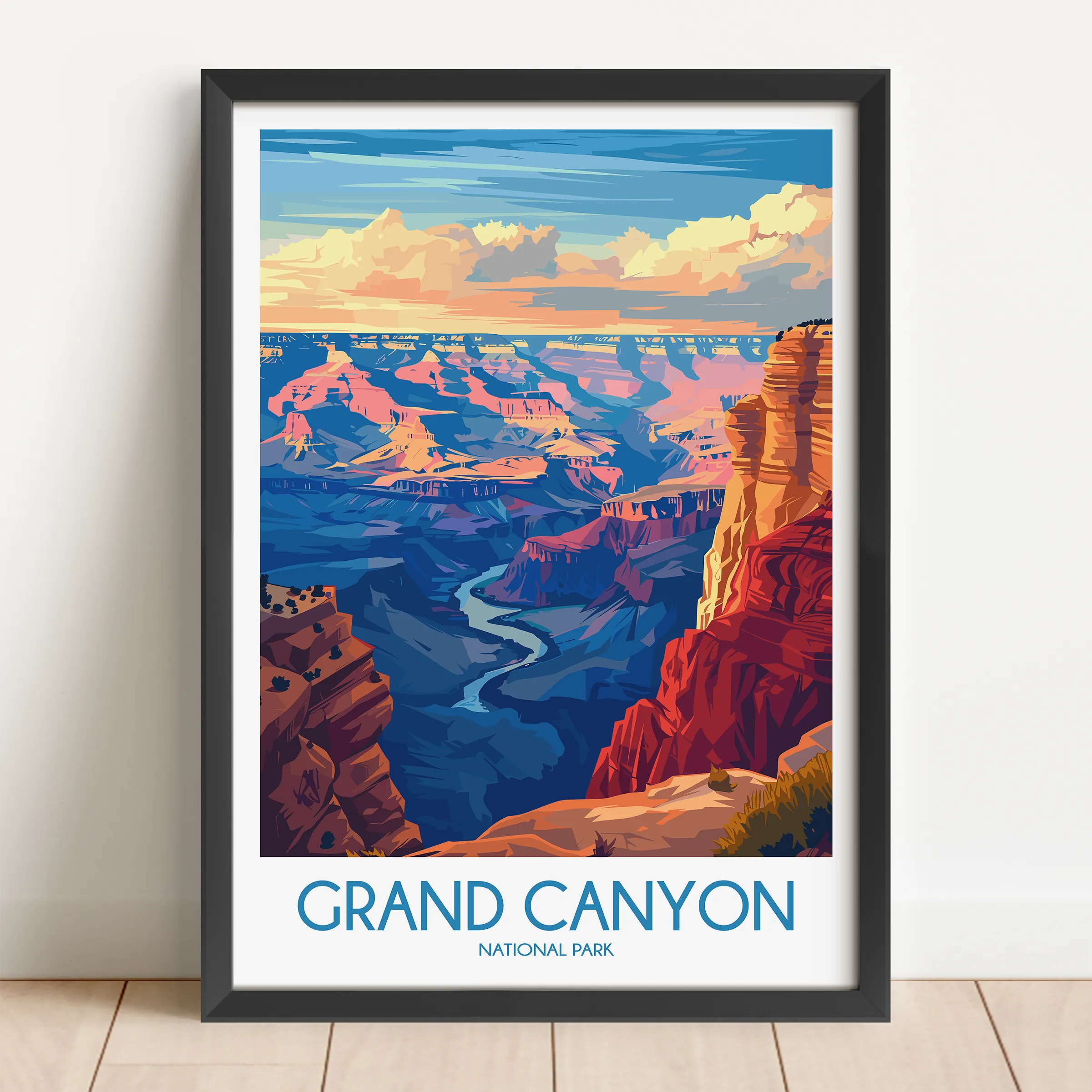Grand Canyon Minimalist Wall Art