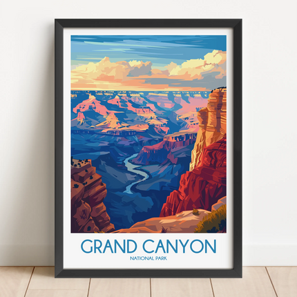 Grand Canyon Minimalist Wall Art
