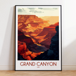 Grand Canyon Modern Travel Poster