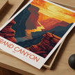 Grand Canyon Vintage Style Print