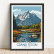 Grand Teton Destination Art Gift