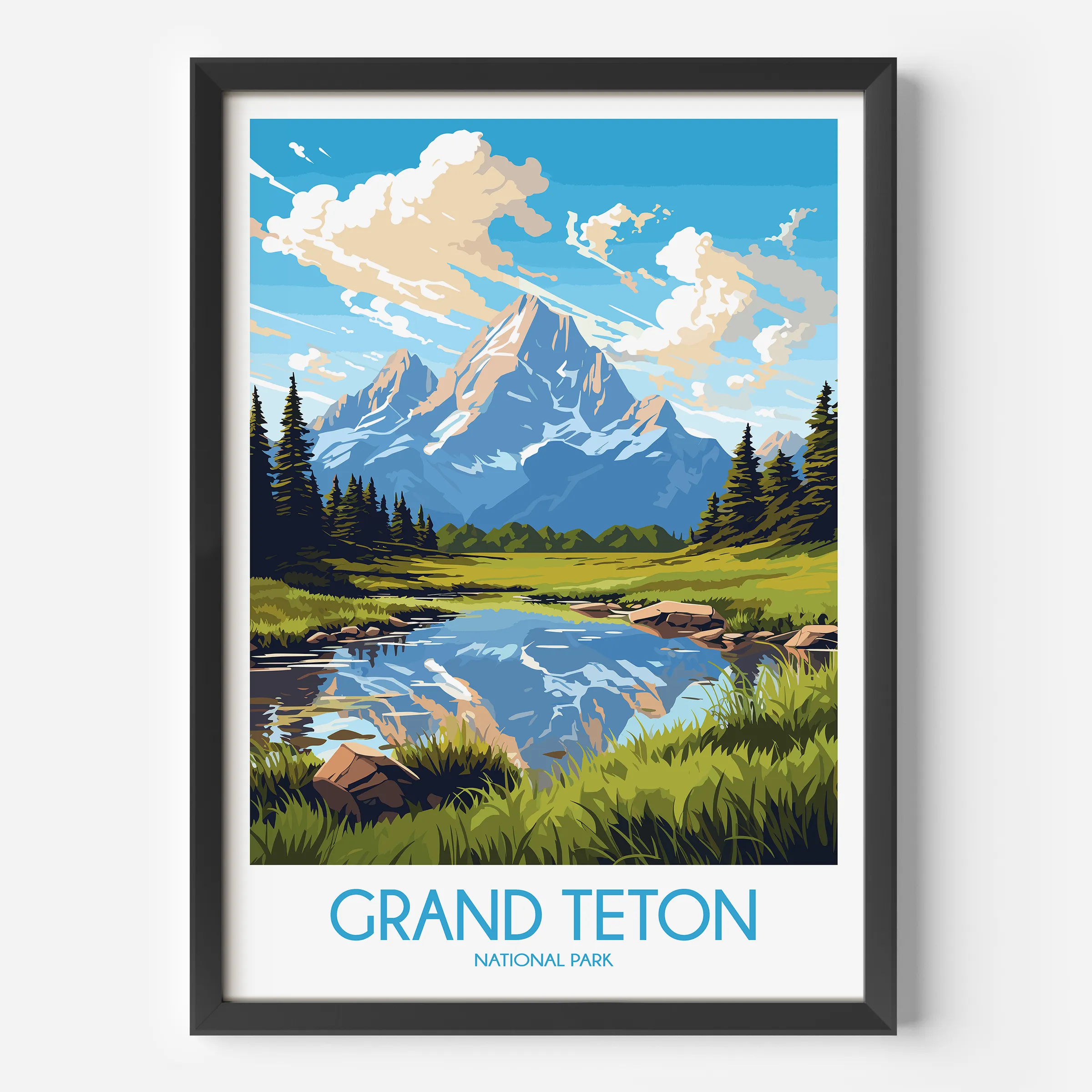 Grand Teton Gallery Quality Print