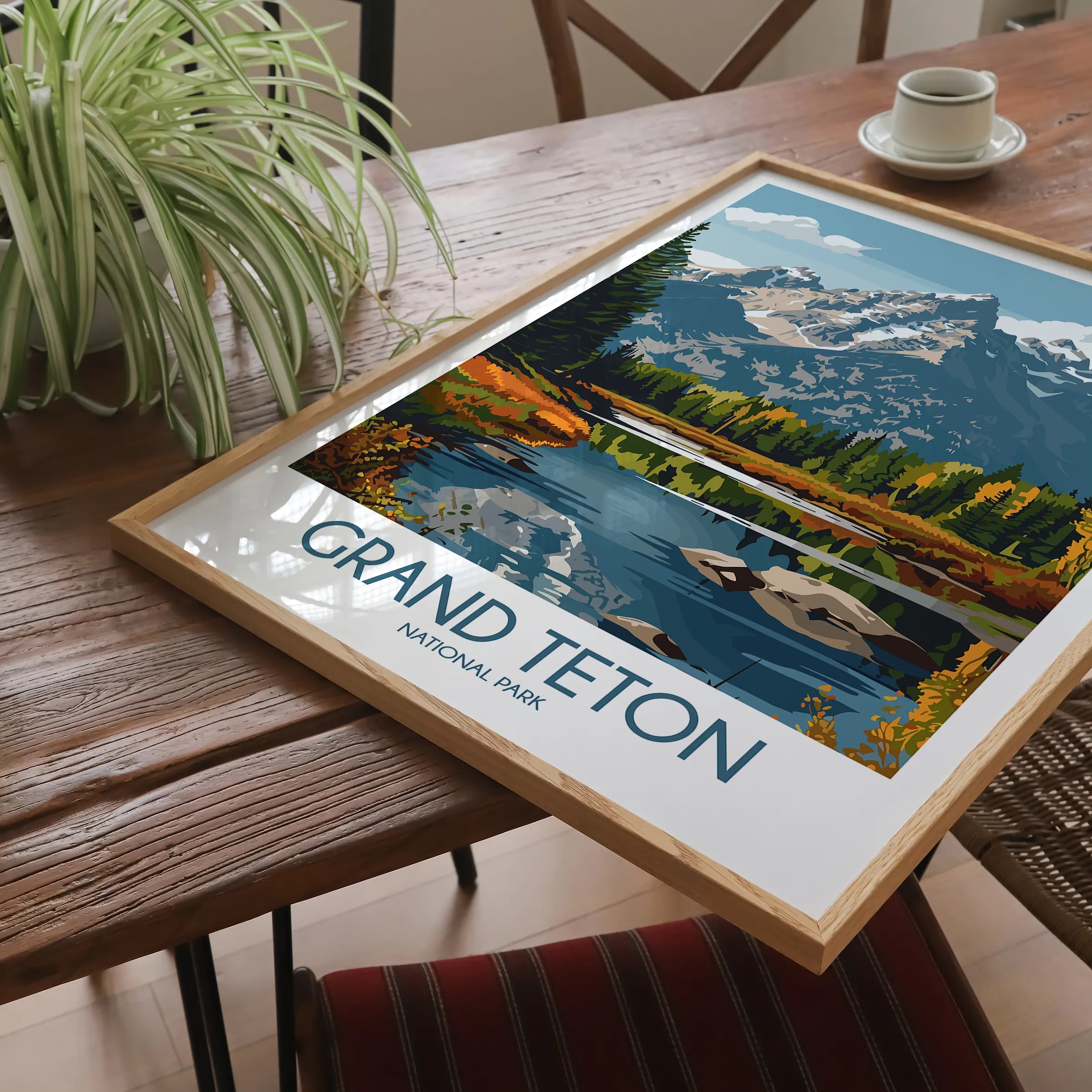 Grand Teton Souvenir Poster Print