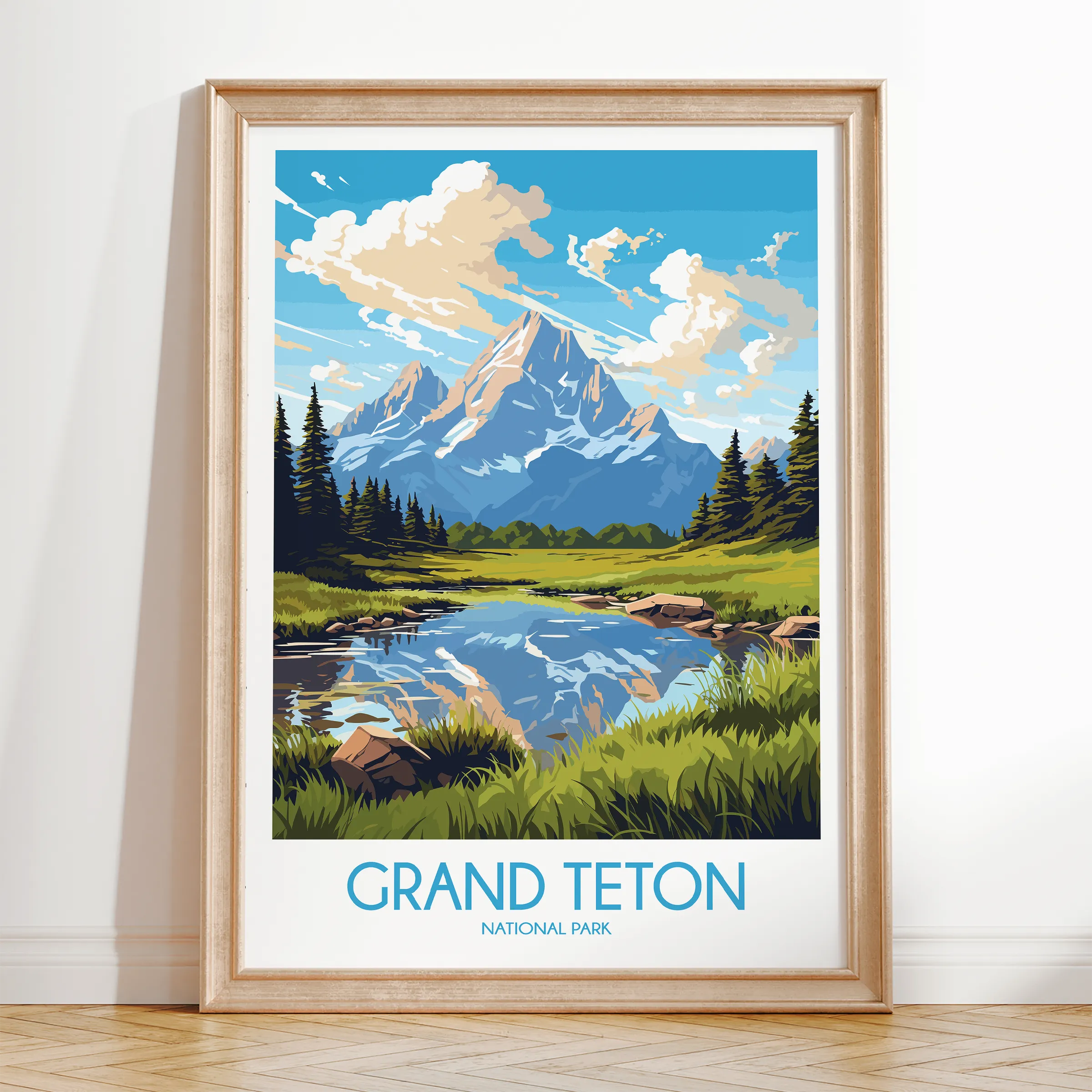Grand Teton Travel Memory Gift