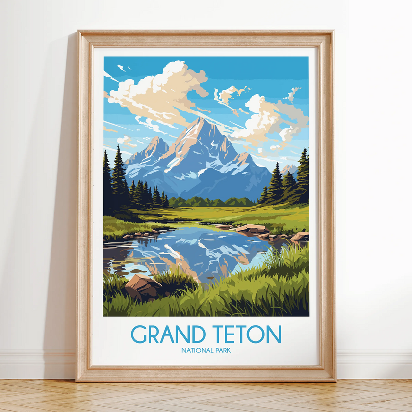 Grand Teton Travel Memory Gift