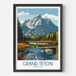 Grand Teton Travel Memory Gift