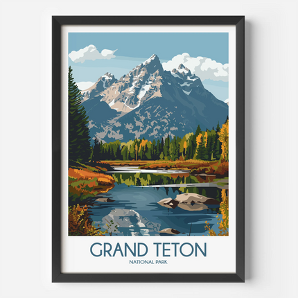 Grand Teton Travel Memory Gift