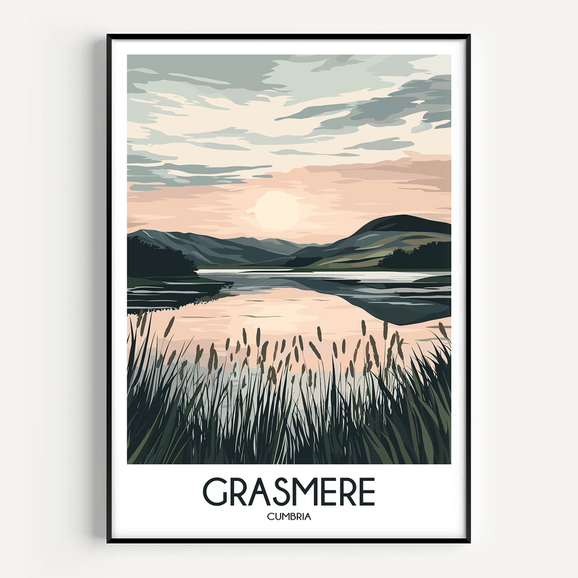 Grasmere Minimalist Wall Art