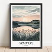 Grasmere Modern Travel Poster
