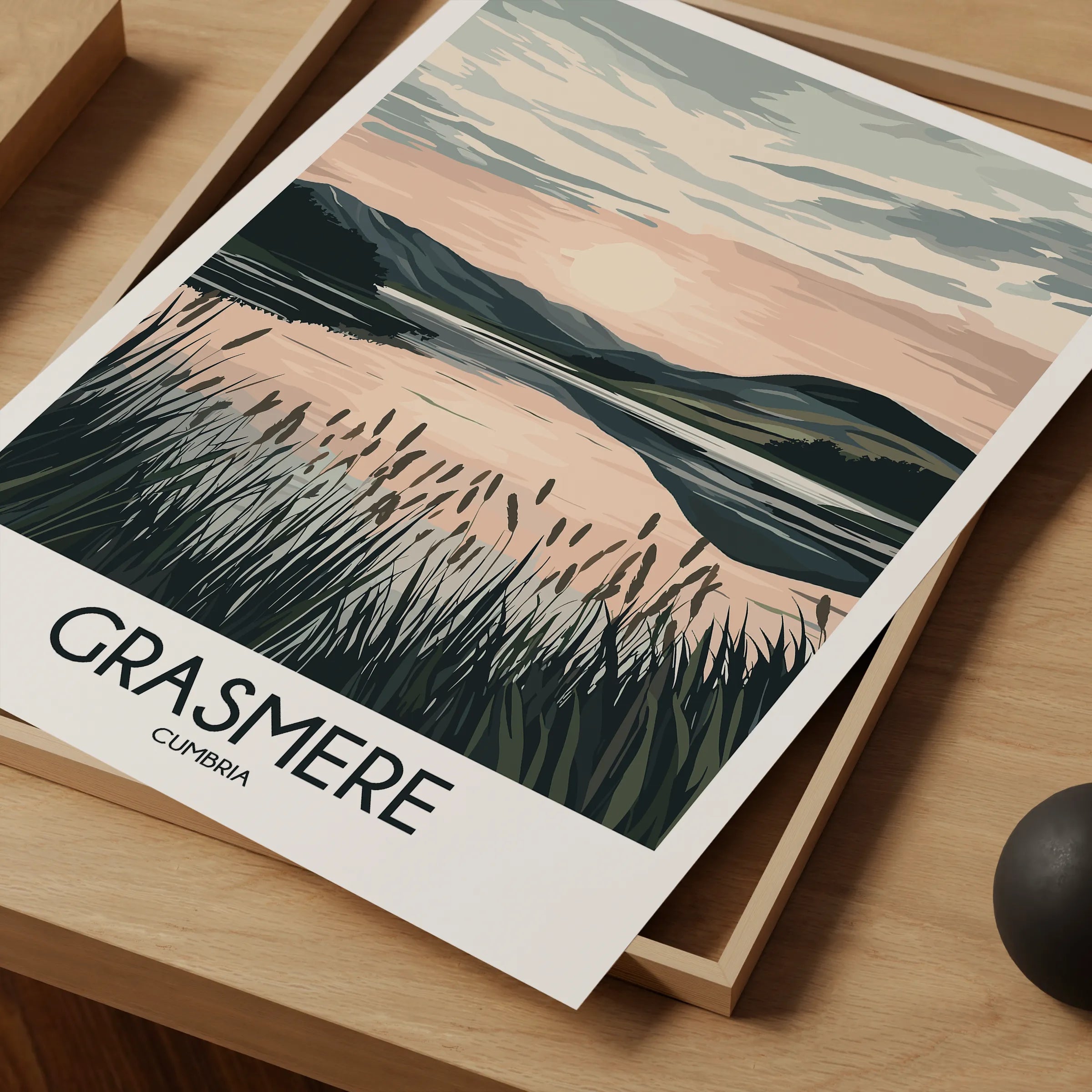 Grasmere Souvenir Poster Print