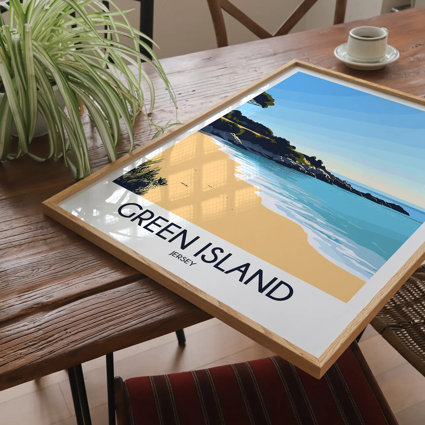 Green Island Destination Art Gift