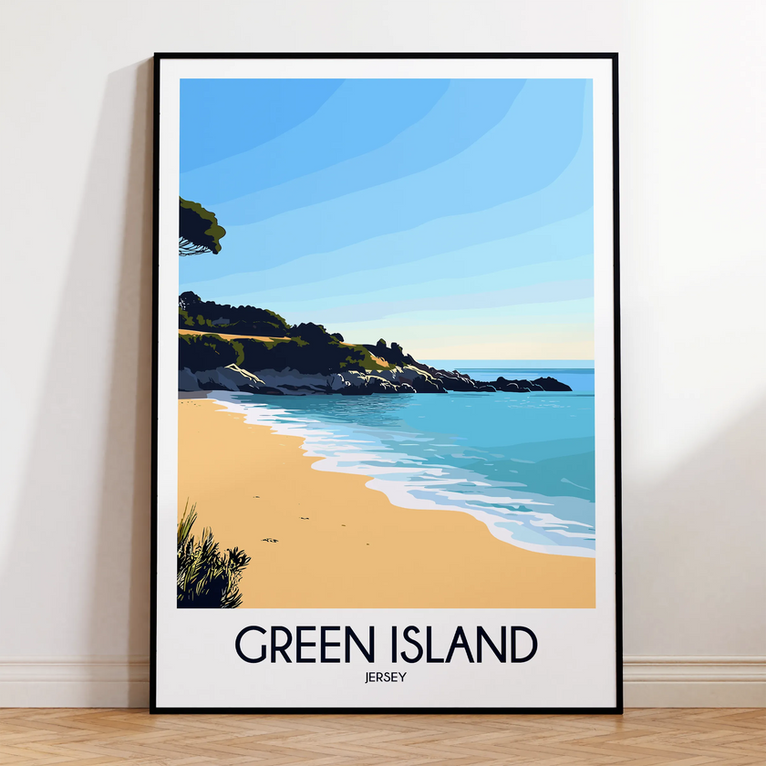 Green Island Scenic Landscape Art