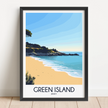 Green Island Souvenir Poster Print