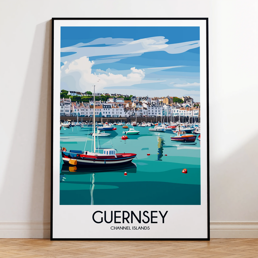 Guernsey Minimalist Wall Art