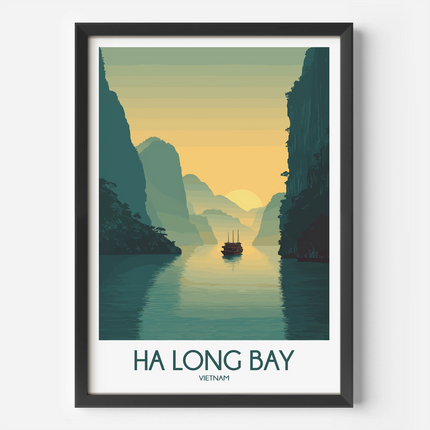 Ha Long Bay Destination Art Gift
