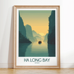 Ha Long Bay Scenic Landscape Art