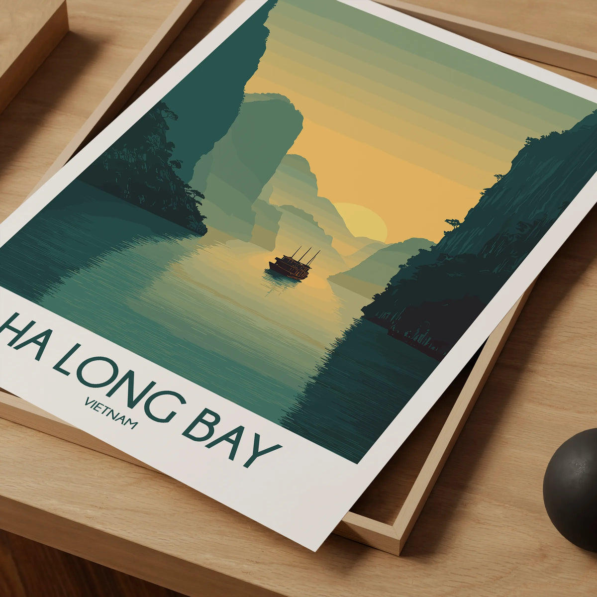 Ha Long Bay Souvenir Poster Print