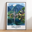 Hallstatt Scenic Landscape Art