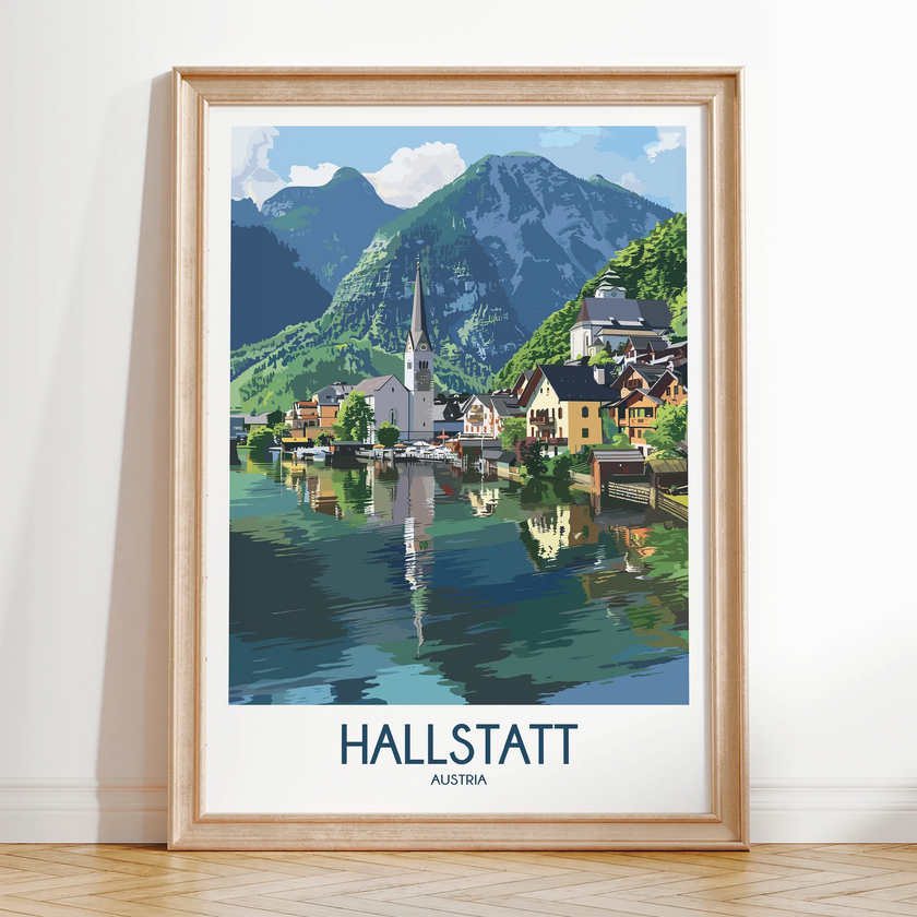 Hallstatt Travel Memory Gift