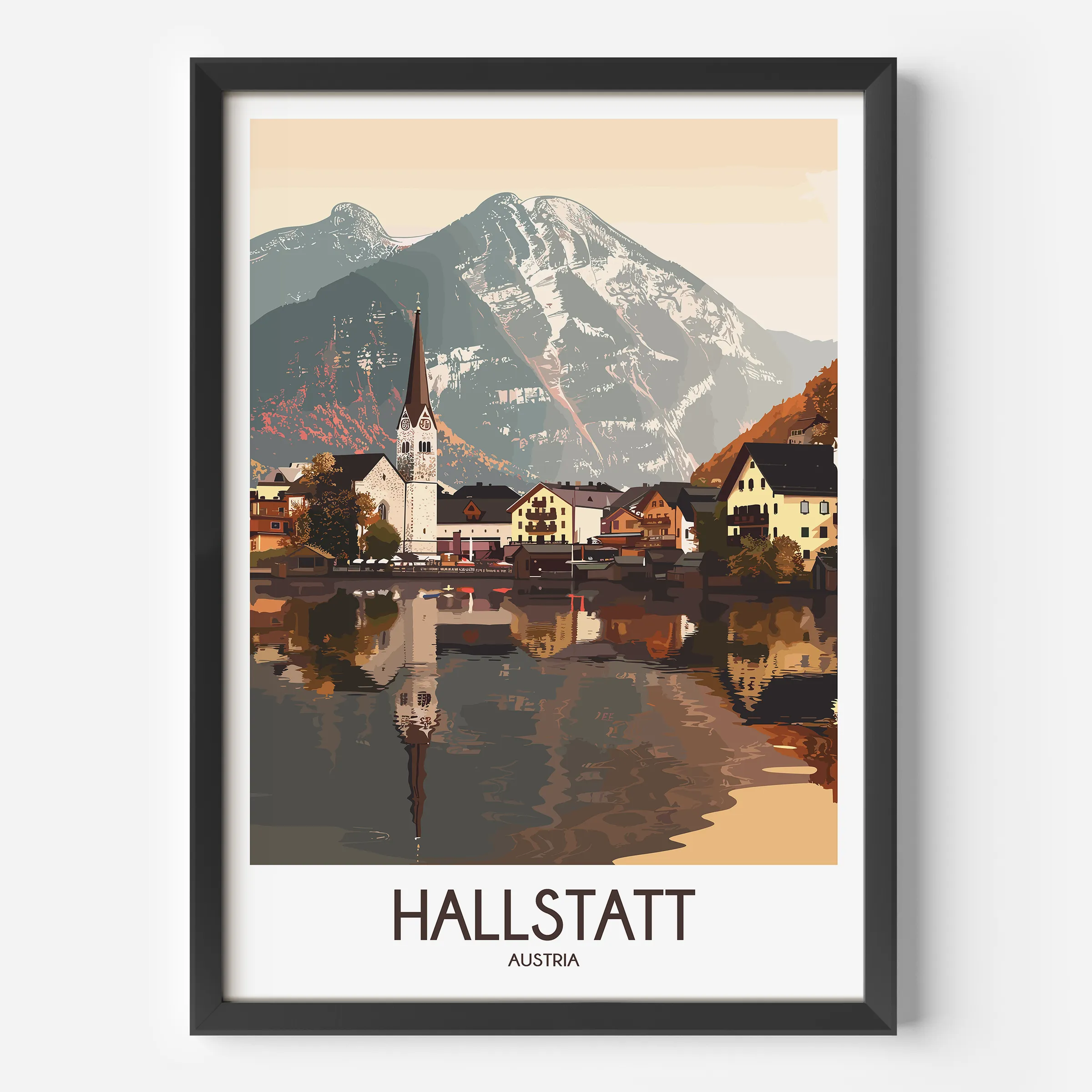 Hallstatt Travel Memory Gift