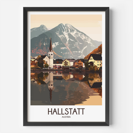 Hallstatt Travel Memory Gift