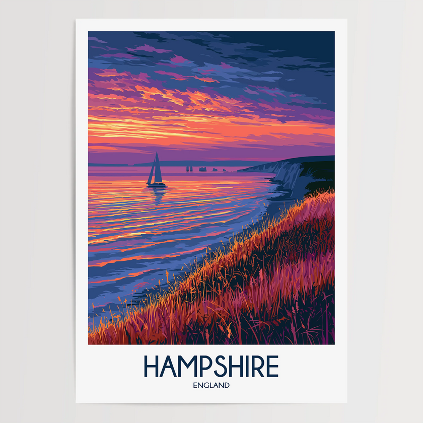 Hampshire Minimalist Wall Art